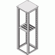 SCHROFF Varistar 19'' étagère, fixe, 75 kg, RAL 7035, 600W 1000D_1