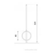 05.055.2 - Arceau urbain Ring Zano en acier - Hauteur 130 cm - Design rond et pratique_1