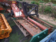 Herse rotative Rekord 3m - rouleau barre - occasion - bon état - année 1985_1