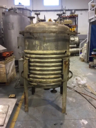 Cuve inox 316l 850 litres mores2 ateliers avec demi-canne d'occasion - référence : c4312_1