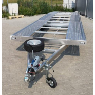 Remorque porte voiture plateau - 8,50 x 2,15 m - 3500 KG - FULL ALUMINIUM - GALA TAURUS DUO 85 35 3_1