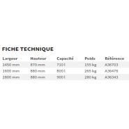 A36703 - Godet à matières légères XL Avant Tecno - capacité 710 L - grande capacité et intérieur lisse_1
