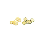 Disque ondulés - 5 mm pour coupe légumes - Affûtage haute précision - Nettoyage facile - 27070W ROBOT COUPE_1