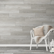Grosfillex carreau de revêtement mural 15 pcs 15x90cm chêne gris clair 434308_1