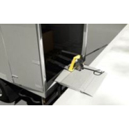 Plaque de chargement mobile - aluminium martelé - antidérapante et résistante aux intempéries pour chargement et déchargement des camions_1