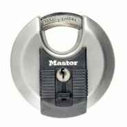 Cadenas à clé MASTER LOCK - acier inoxydable, l.70 mm - Haute résistance à la corrosion et sécurité renforcée_1