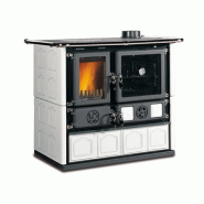 Cuisinieres a bois la nordica / rosa maiolica 6.5kw - blanc_1