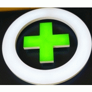 Enseigne et croix de pharmacie - animations en 2d ou en 3d_1