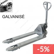 FPGS25-G - Transpalette manuel galvanisé Ferplast - 2500 kg - Structure en acier et pompe en laiton_1