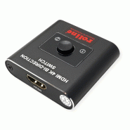 ROLINE Switch HDMI bidirectionnel 4K, 2 ports_1