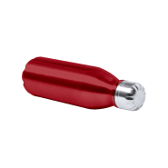 Gourde en aluminium - forme bouteille - 550 ml - rouge - 88 g_1