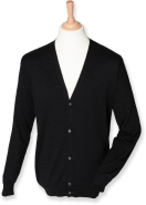 Cardigan homme - Henbury - Réf: H722 - 50% coton / 50% acrylique - Col V - Taille XXL_1