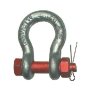 Manille lyre haute résistance axe boulonné goupillé de 0.75 à 120 tonnes Référence 5211C_1