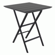 Table de restaurant pliable Lena - NOIR_1