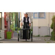 Triporteur Nihola Cargo XL Pro (musculaire) - Malle avant réhaussée de 15 cm - 230 L_1