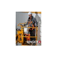 Harnais d'antichute Harristil - 2 points d'ancrage dorsal et sternal, réglable et résistant UV_1