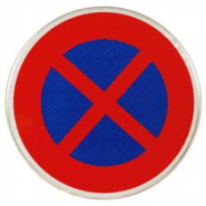 Panneau prescription temporaire BK6d - interdiction de stationnement et arrêt_1