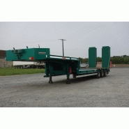 Remorque porte-engins CASTERA - Référence 6391 - Semi-remorques porte-engins 54T - 3 essieux_1