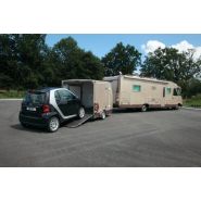 Venus - Remorque fourgon 600 kg - Vans Bardot avec pavillon polyester et options variées_1