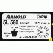 Courroie trapézoïdale X-Grip V - type 5L580_1