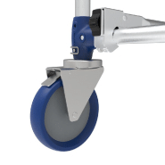 Échafaudages roulants en aluminium Cross 180 - 2 planchers - hauteur plancher 2,85 m_1