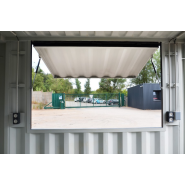Kiosque / stand en container modulable - solutions sur mesure pour événements et points de vente - Eurobox_1
