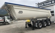 Menci SA700R - Benne basculante 23m³ - Acier anti-usure Hardox - 3 essieux BPW - Heavy Duty_1