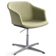 Moli Tapi Meeting - Chaise de bureau ergonomique - Sitis - Base métal réglable en hauteur_1