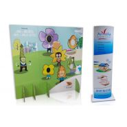 Totem - agelia - sur support pvc, carton ou papier._1