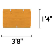 Coffre de rangement en bois réf-8002661 - Hags - 1100x800x800 mm - Volume 0,6 m³_1
