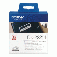 DK-22211 - Rouleau d'étiquettes Brother original  Blanc, 29 mm x 15,24 m_1