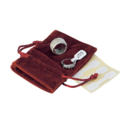 Etiquette bijoux - haltère blanc 50x12mm - par 1000 - spécial bijouteries_1