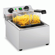 Friteuse 10 litres électrique en inox avec minuterie_1