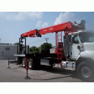 Grue auxiliaire Fassi F390SE - Capacité de levage jusqu'à 270868 lbs ft - Bras hydraulique jusqu'à 78'11