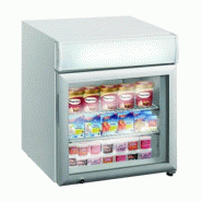 Mini-vitrine de comptoir réfrigérée négative 50Litres TEFCOLD_1