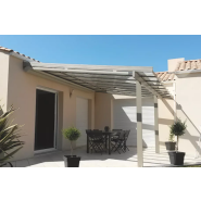 Préau terrasse en aluminium sur-mesure - SOKO : esthétique, évolutif, durable et adaptable à chaque habitation_1