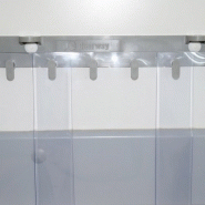 Rideau à lanières pvc grand froid pour chambre froide et congelateur_1