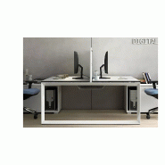 Bench bureaux vis-à-vis piètement fermé à partir de 2 postes So Martos_1