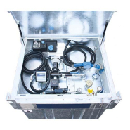 Cuve chantier acier galvanisé - GNR & Adblue® - 1000 L - ADR combi avec pompe 12/24V_1