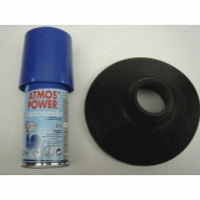 Déboucheur ATMOS - aérosol express - élimine les bouchons jusqu'à 20m - senteur citron - 15 applications_1