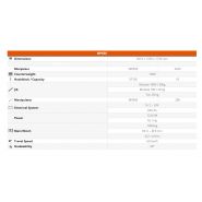 Mini-grue MPK50 Pick & Carry avec barre stabilisatrice intégrée