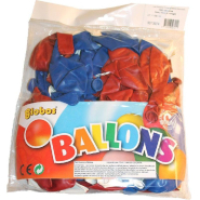 Ballons bleu blanc rouge - par 100 - pour évènements nationaux et Coupe du monde_1