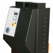 Banderoleuse semi-automatique Darwin-A avec système automatique d'accroche, coupe et soudure du film_1