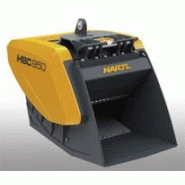 Godet concasseur Hartl Crusher HBS 950 - Mécanisme Quattro et Mâchoires résistantes_1