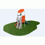 Structure de jeux combinées inox - 1 tour gamme Primo Spacio PRS92 - Créa Équipements_1