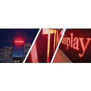 Journal lumineux - monochrome et multicolore - affichage LED avec zones multiples et contrôle intelligent_1