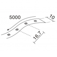 Bande LED - LED Strip In - LED SMD 4.8W/m - 5743 - Intérieur et Extérieur - IP20/IP30_1