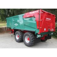 Remorque agricole Feline avec porte hydraulique monopanneau