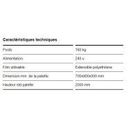 Robot filmeur auto-propulsé à 5 cycles d'enroulement préétablis - MS80 / Messersi_1