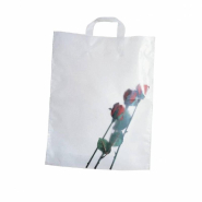 Sac poignées souples transparent 45x55cm+4cm - par 100 - Moyenne densité 60 microns - Polyéthylène_1